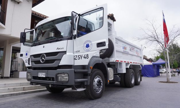 Machalí adquiere camión tolva para responder de mejor forma a los requerimientos de la comunidad