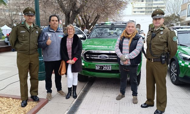 Carabineros recibe patrulla para reforzar su labor en sectores cordilleranos de Machalí