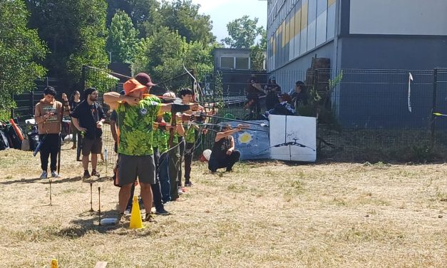 Con la presencia de deportista panamericana Machalí relanzó el taller de Tiro con Arco e inauguró la primera cancha para esta disciplina en la región